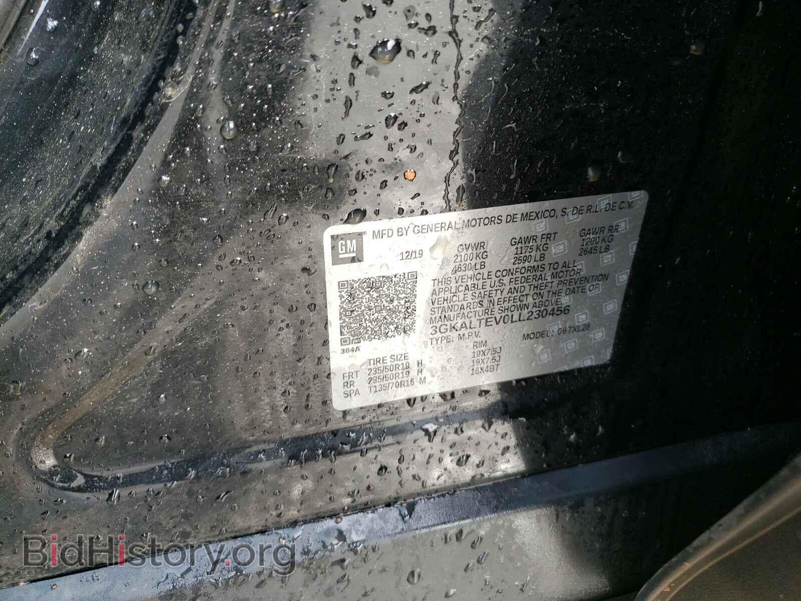 2020 GMC TERRAIN - VIN: 3GKALTEV0LL230456 - Фото 10