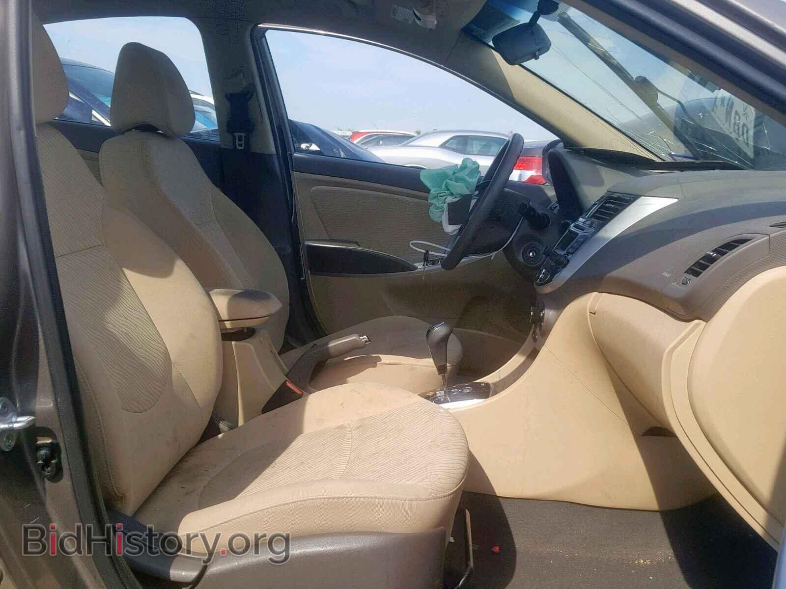 2014 HYUNDAI ACCENT - VIN: KMHCU4AE5EU614931 - Фото 5