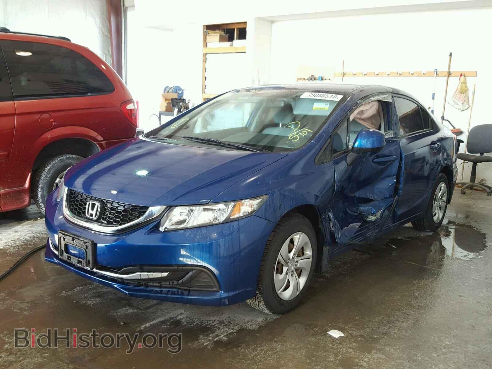 2013 HONDA CIVIC - VIN: 2HGFB2F51DH525901 - Фото 2