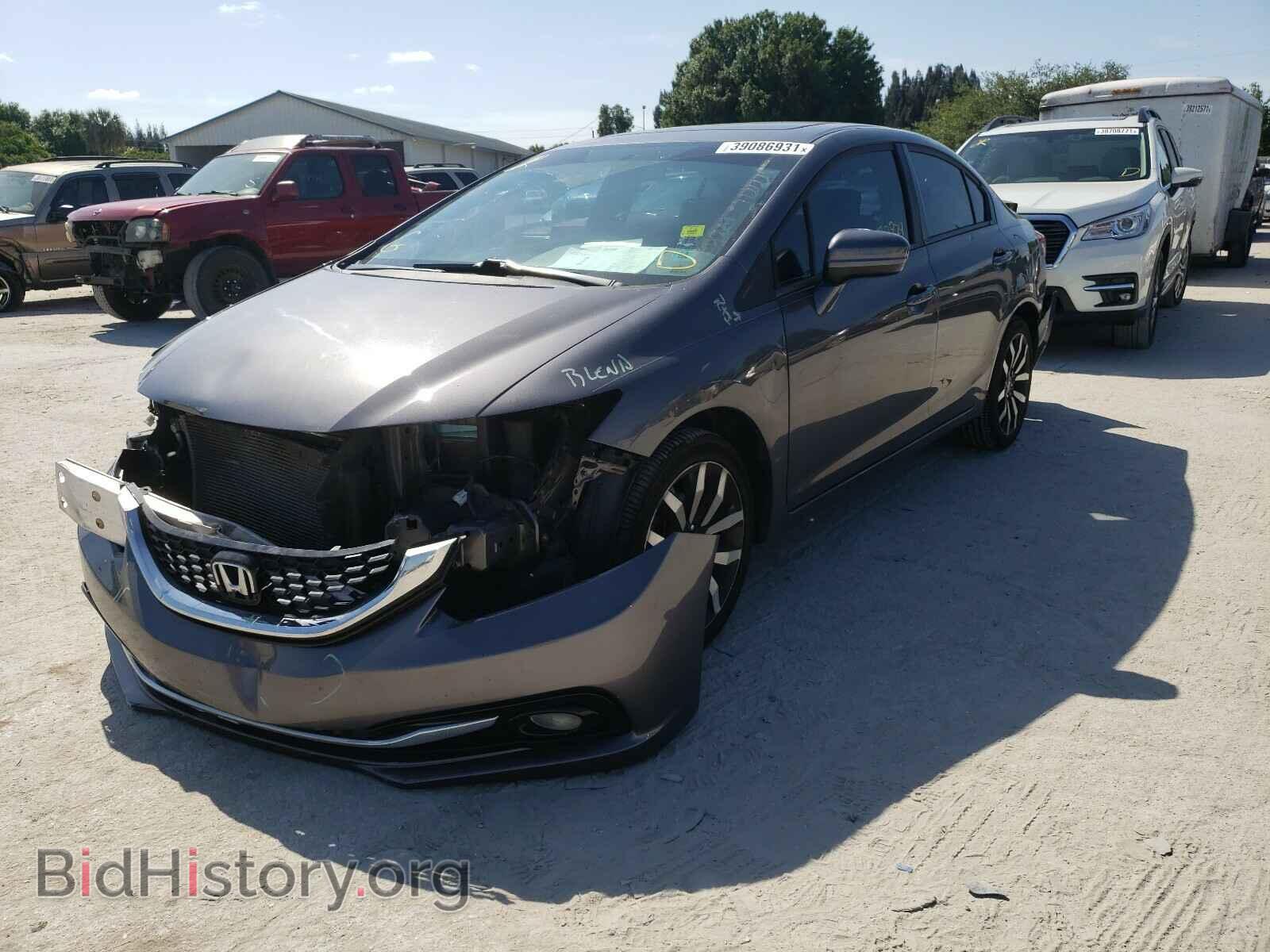 2015 HONDA CIVIC - VIN: 19XFB2F99FE084194 - Фото 2