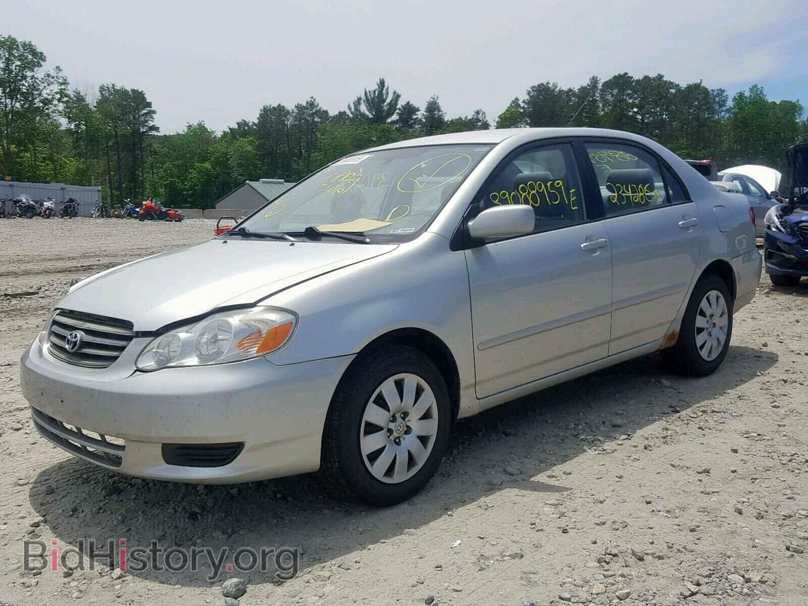 2003 TOYOTA COROLLA - VIN: JTDBR38E832008145 - Фото 2