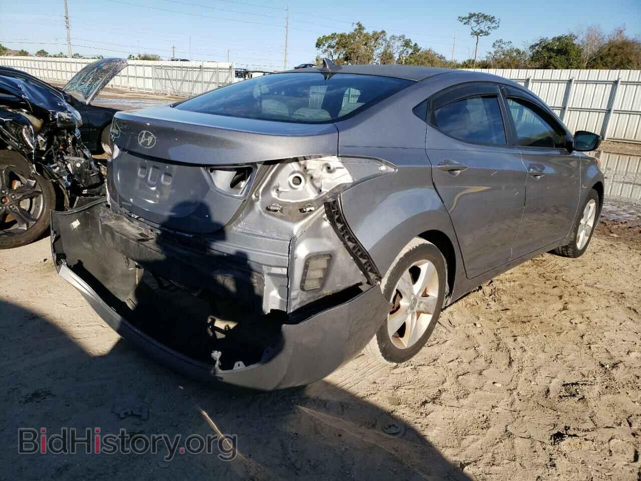 2011 HYUNDAI ELANTRA - VIN: KMHDH4AEXBU113473 - Photo 3