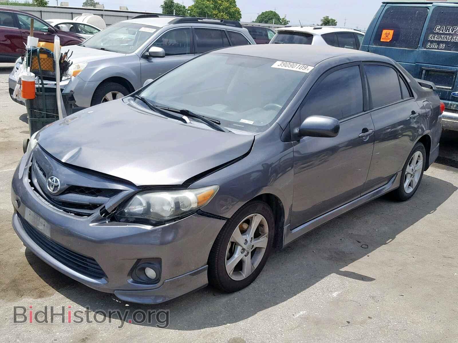 2013 TOYOTA COROLLA BA - VIN: 5YFBU4EE7DP141149 - Фото 2