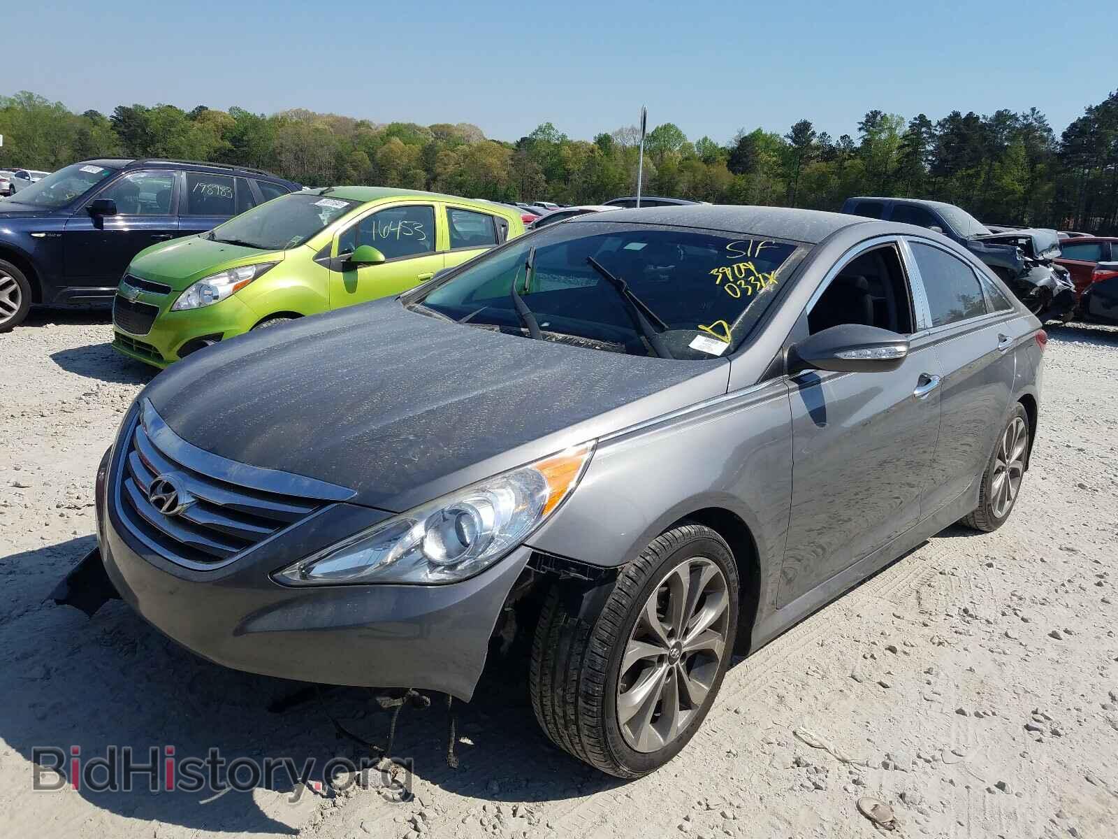 2014 HYUNDAI SONATA - VIN: 5NPEC4AC1EH841686 - Photo 2