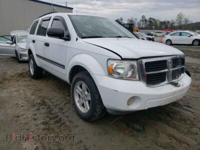 2007 Dodge DURANGO Durango SL, белый — VIN 1D8HB48PX7F551762, Copart