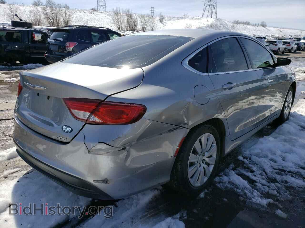 2015 CHRYSLER 200 - VIN: 1C3CCCFB9FN560632 - Фото 4