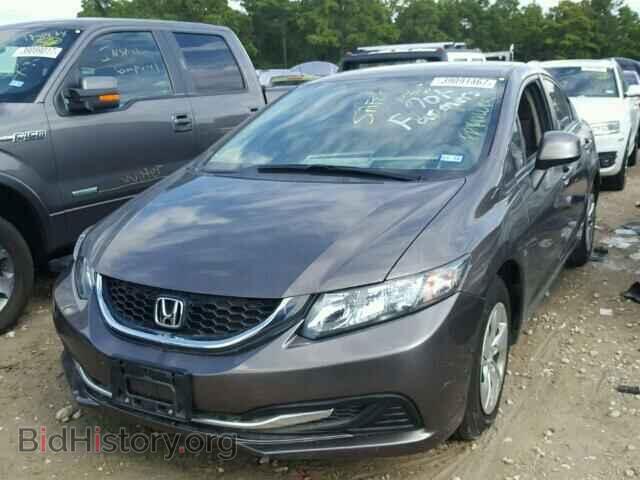 2013 HONDA CIVIC - VIN: 2HGFB2F55DH547870 - Фото 2