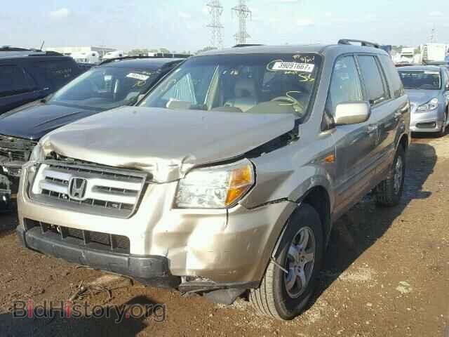 2006 HONDA PILOT - VIN: 2HKYF18696H516918 - Фото 2