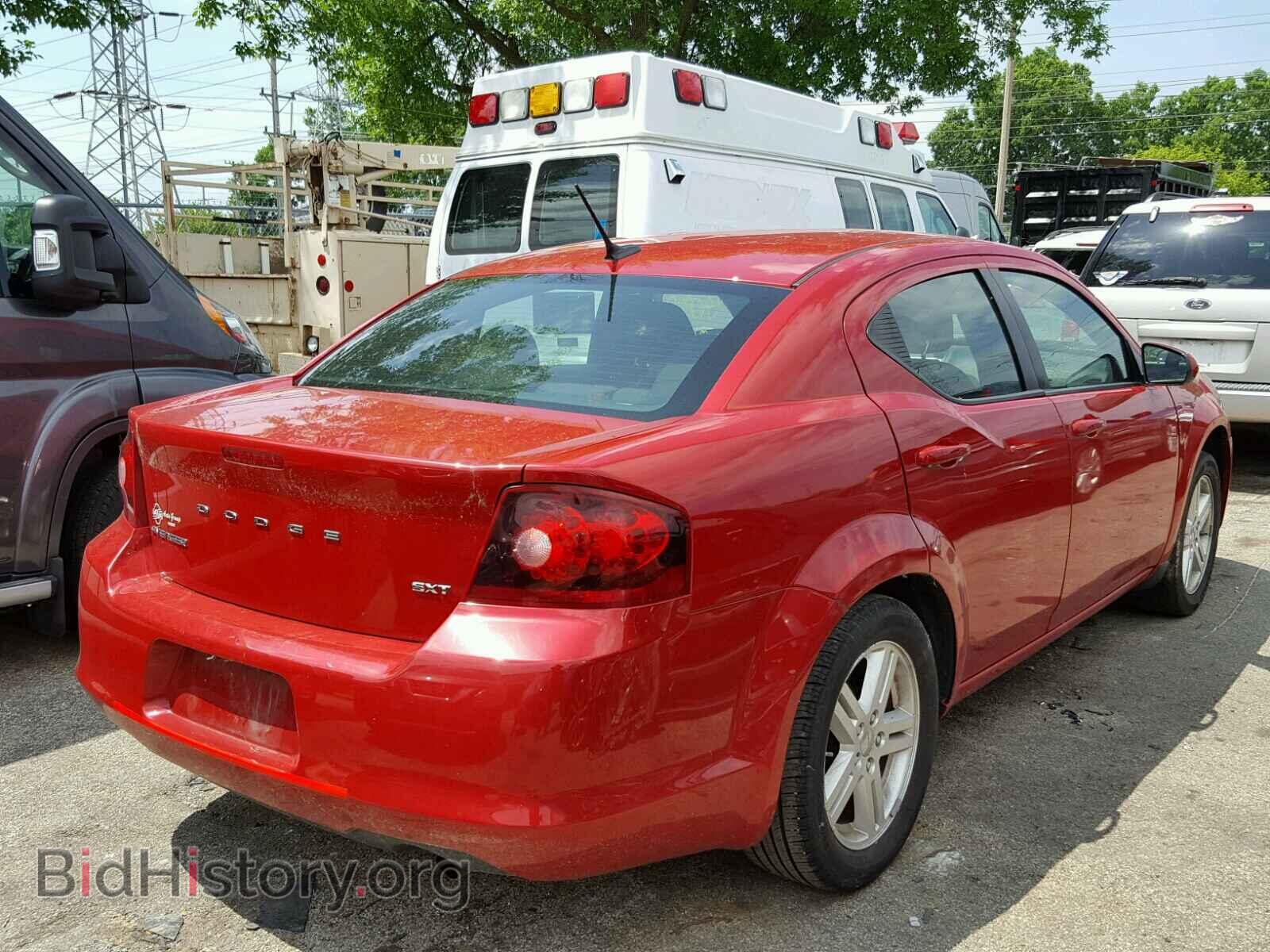 2013 DODGE AVENGER - VIN: 1C3CDZCB4DN662180 - Фото 4