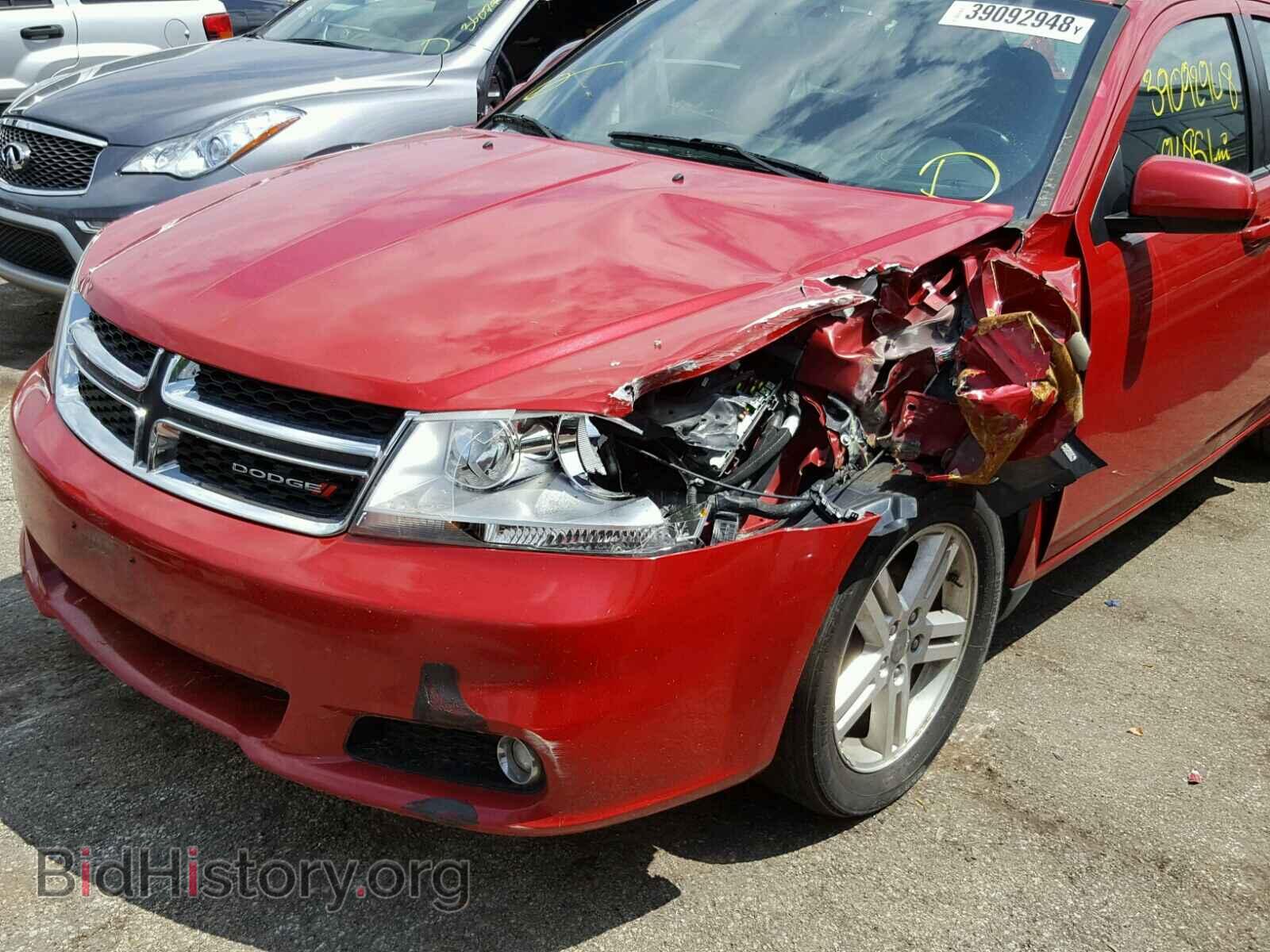 2013 DODGE AVENGER - VIN: 1C3CDZCB4DN662180 - Фото 9