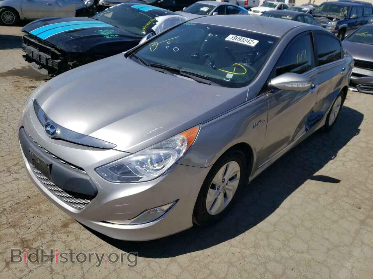 2014 HYUNDAI SONATA - VIN: KMHEC4A45EA108438 - Фото 2