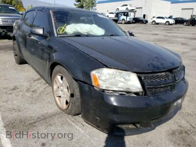 2011 Dodge AVENGER Avenger EX, черный — VIN 1B3BD4FBXBN624733, Copart