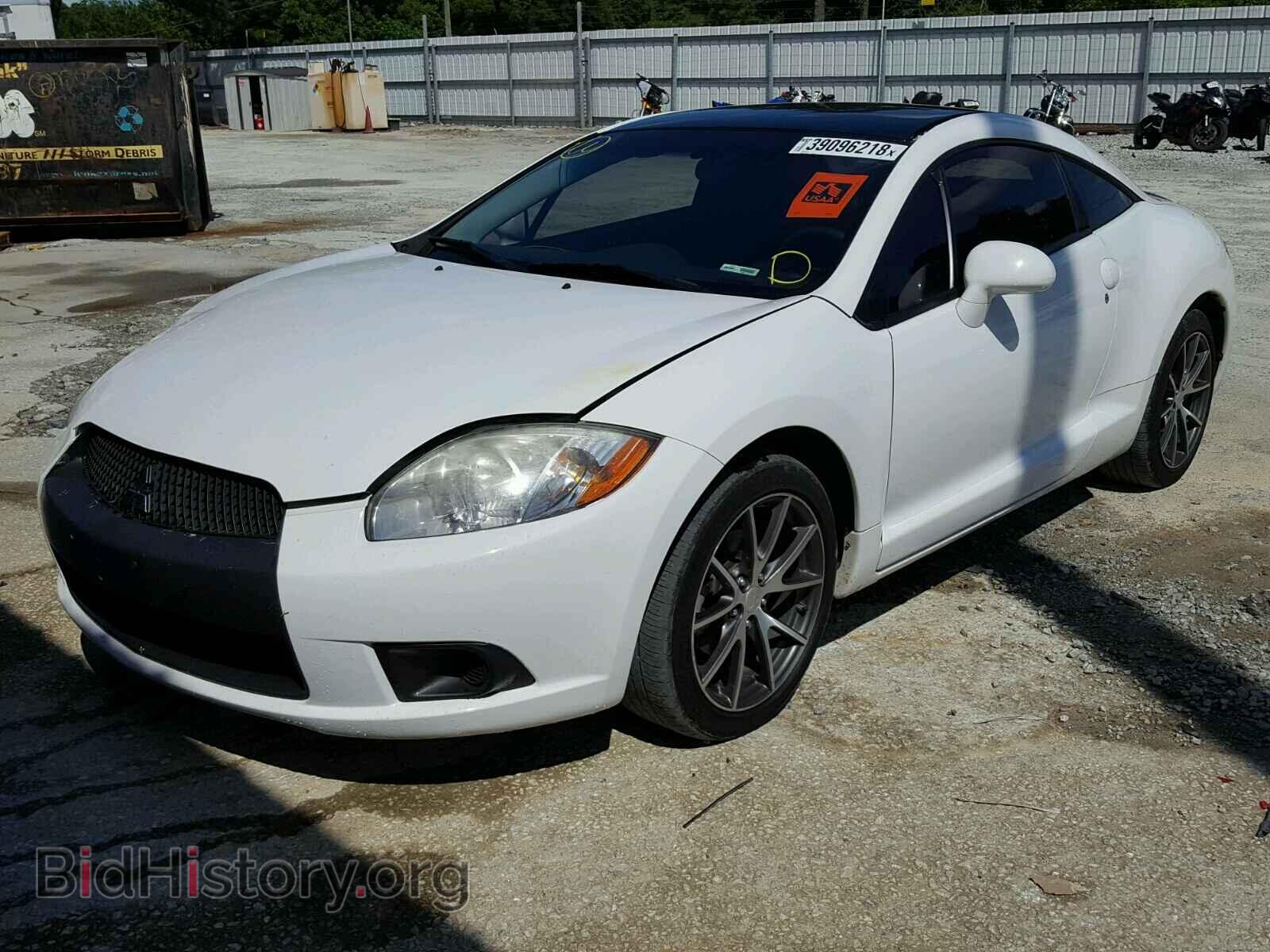 2012 MITSUBISHI ECLIPSE - VIN: 4A31K5DF6CE003905 - Фото 2
