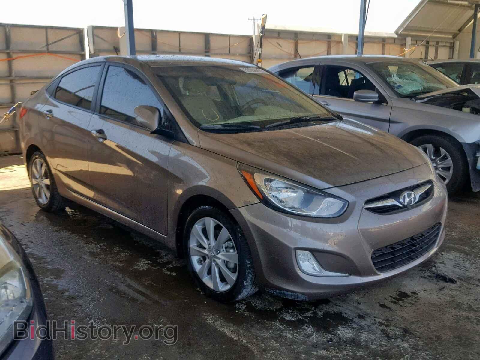 Фотография KMHCU4AE4DU454605 - HYUNDAI ACCENT 2013