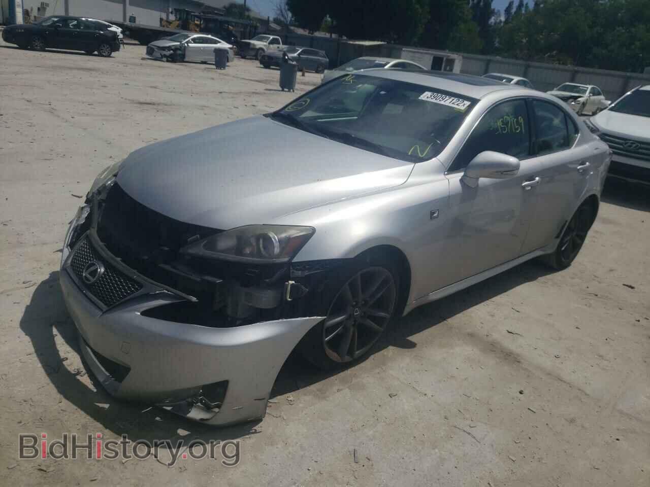 2012 LEXUS IS - VIN: JTHBF5C24C5163032 - Фото 2
