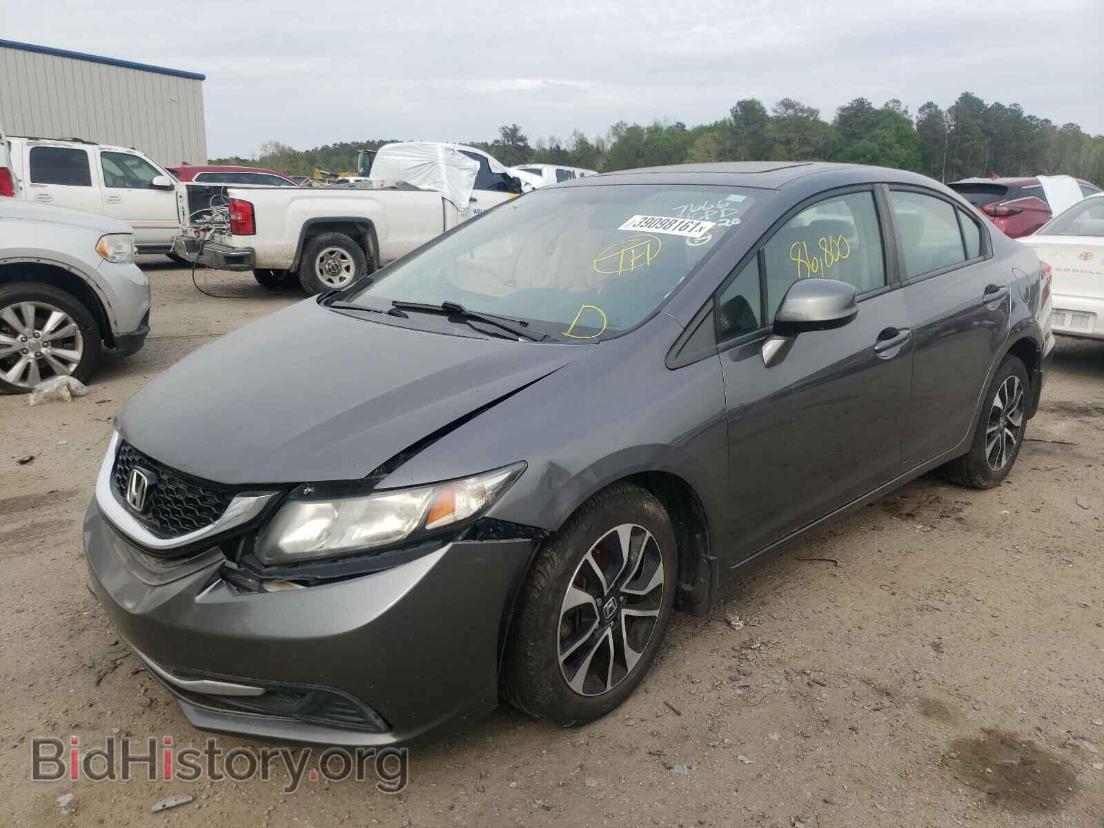 2013 HONDA CIVIC - VIN: 2HGFB2F80DH520652 - Фото 2