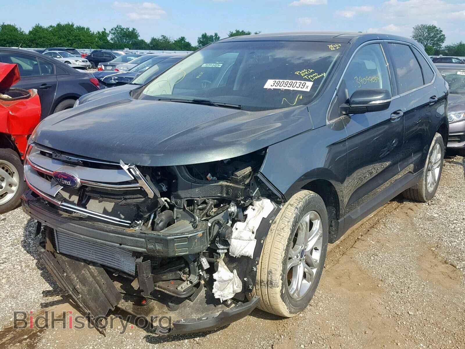 2015 FORD EDGE - VIN: 2FMTK4K98FBC16515 - Photo 2