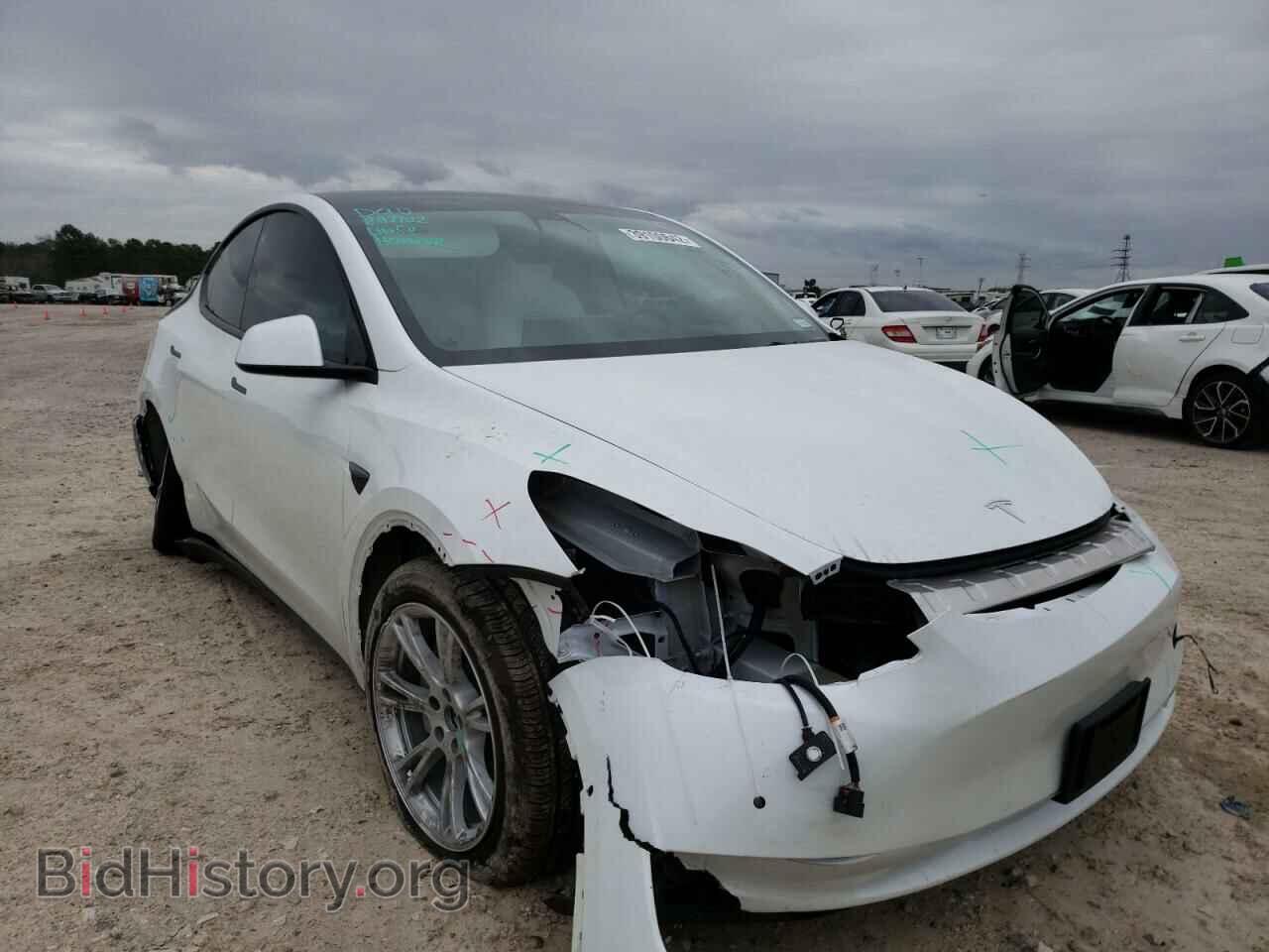 Photo 5YJYGDEE4MF287702 - TESLA MODEL Y 2021