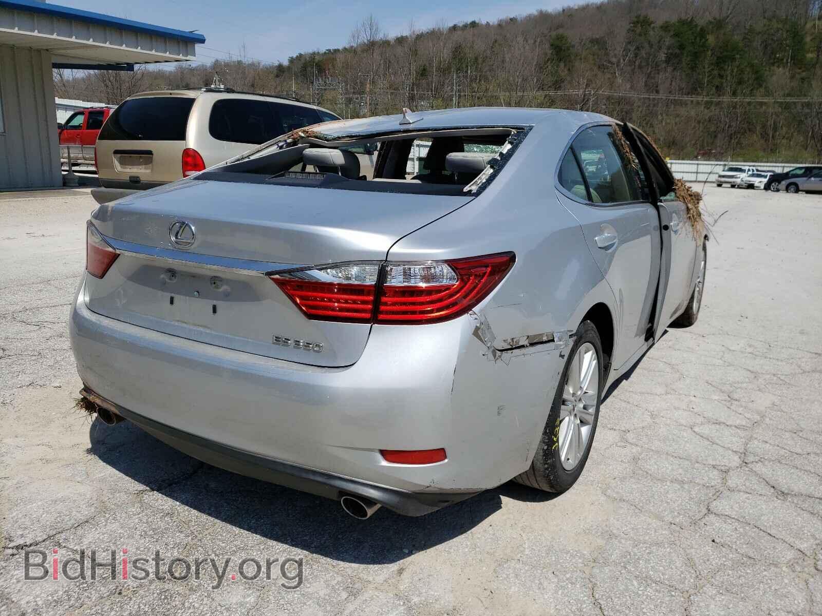 2013 LEXUS ES350 - VIN: JTHBK1GG8D2038211 - Фото 4