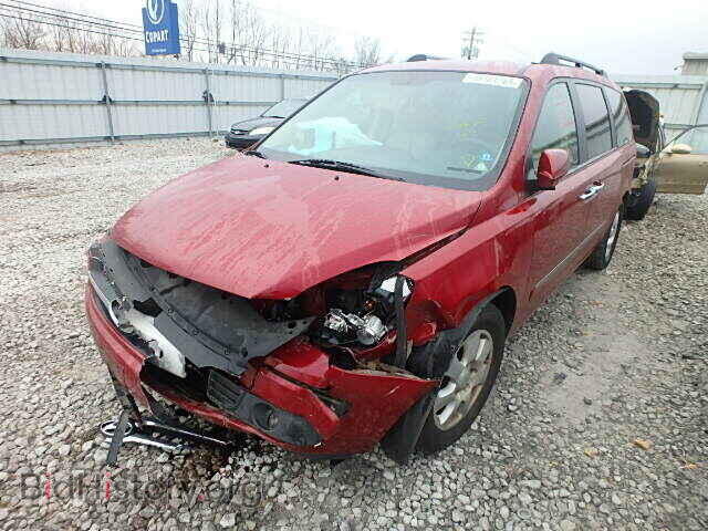 2007 HYUNDAI ENTOURAGE - VIN: KNDMC233876017341 - Фото 2