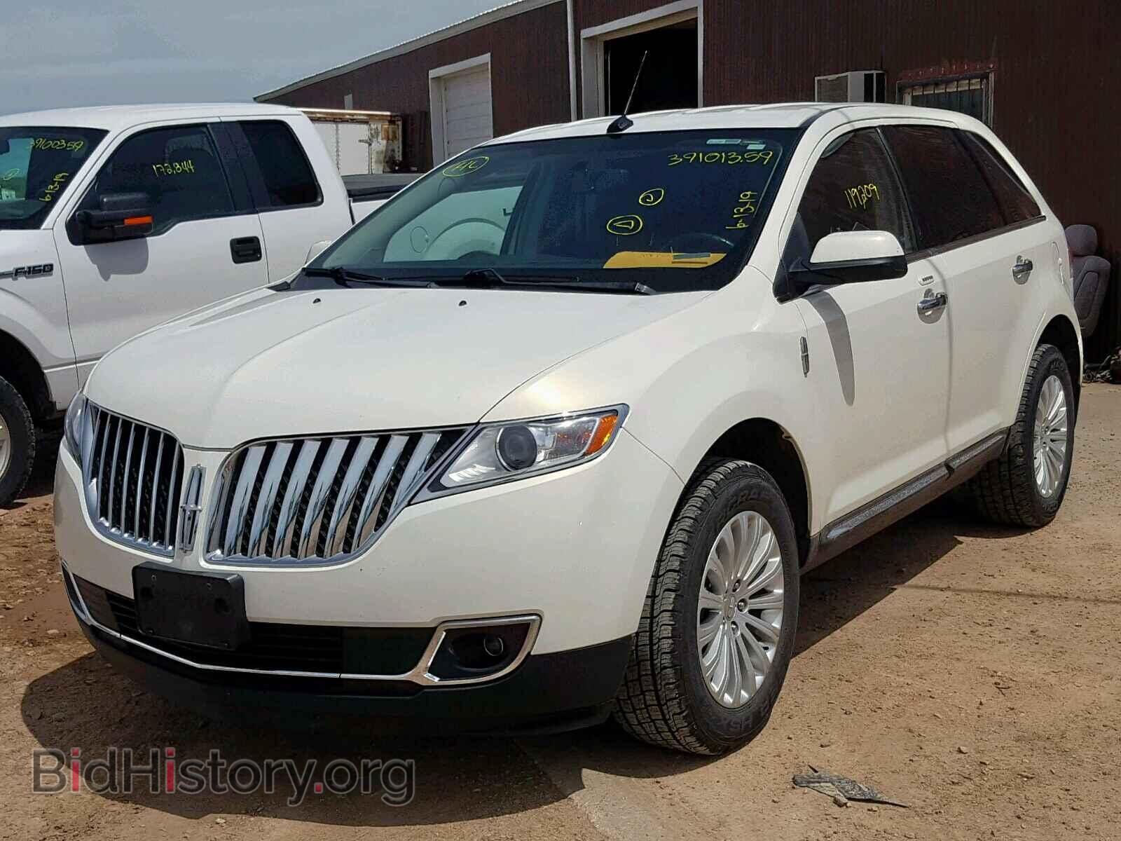 2012 LINCOLN MKX - VIN: 2LMDJ8JKXCBL19177 - Фото 2