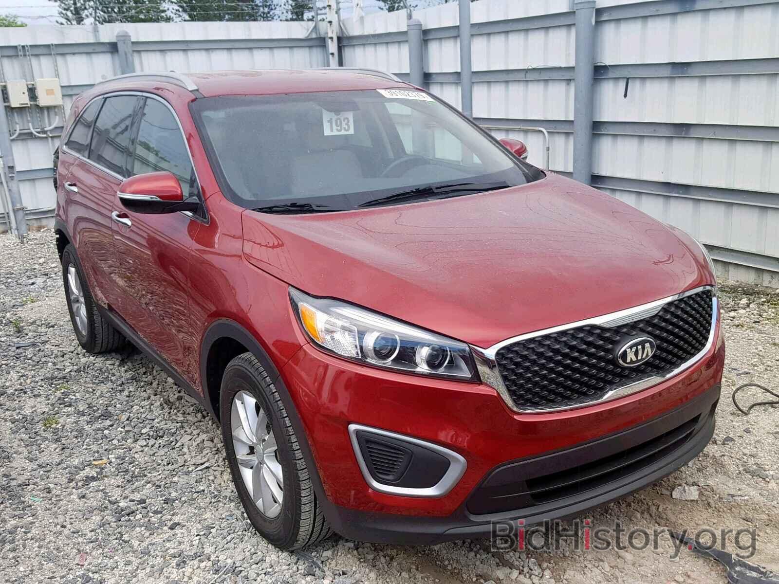 Photo 5XYPG4A32GG008082 - KIA SORENTO LX 2016