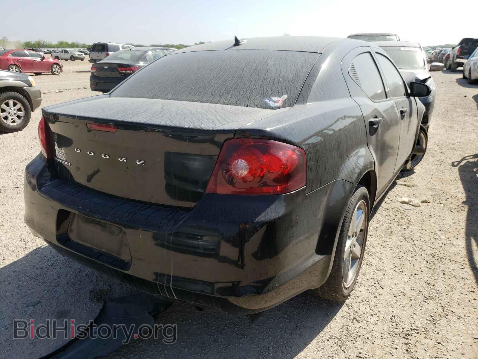 2014 DODGE AVENGER - VIN: 1C3CDZAB6EN104111 - Фото 4