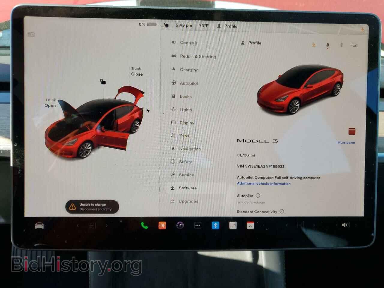 2022 TESLA MODEL 3 - VIN: 5YJ3E1EA3NF189533 - Photo 9