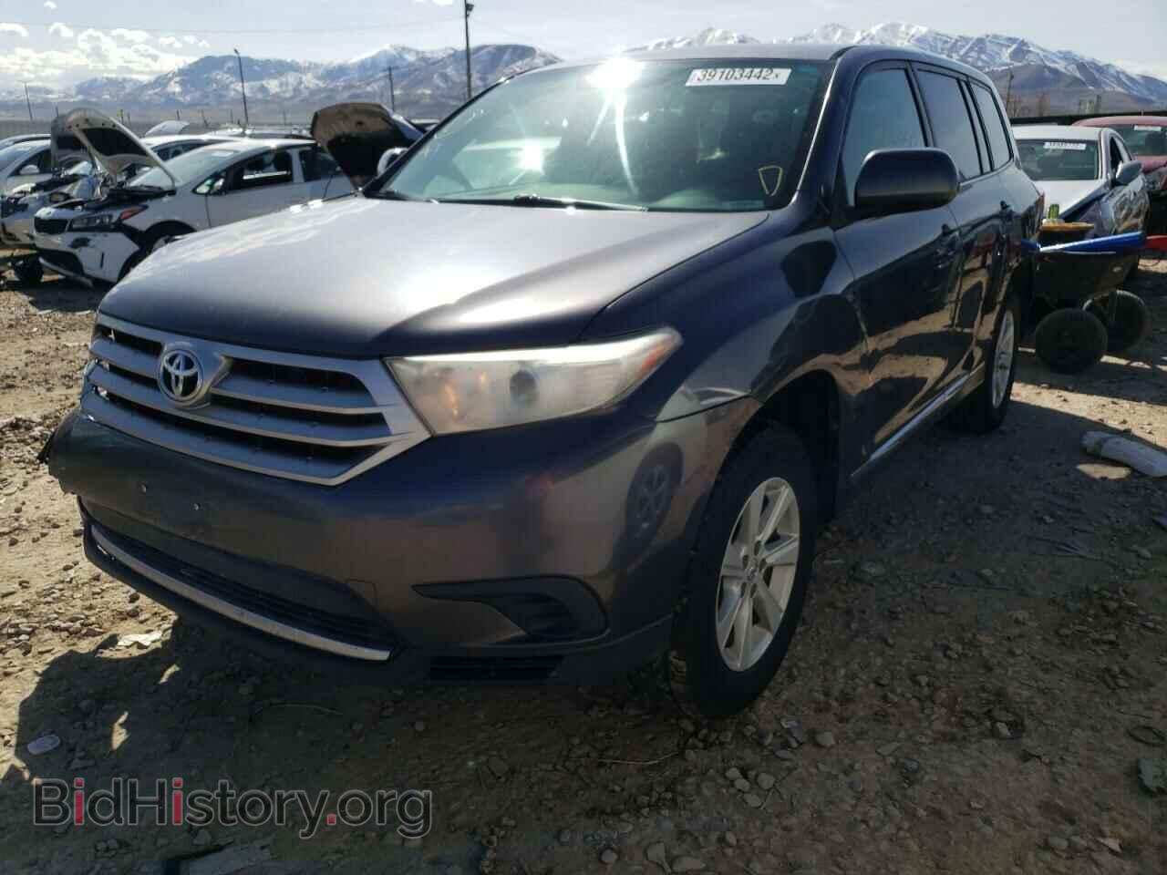 2013 TOYOTA HIGHLANDER - VIN: 5TDZA3EH8DS038325 - Фото 2