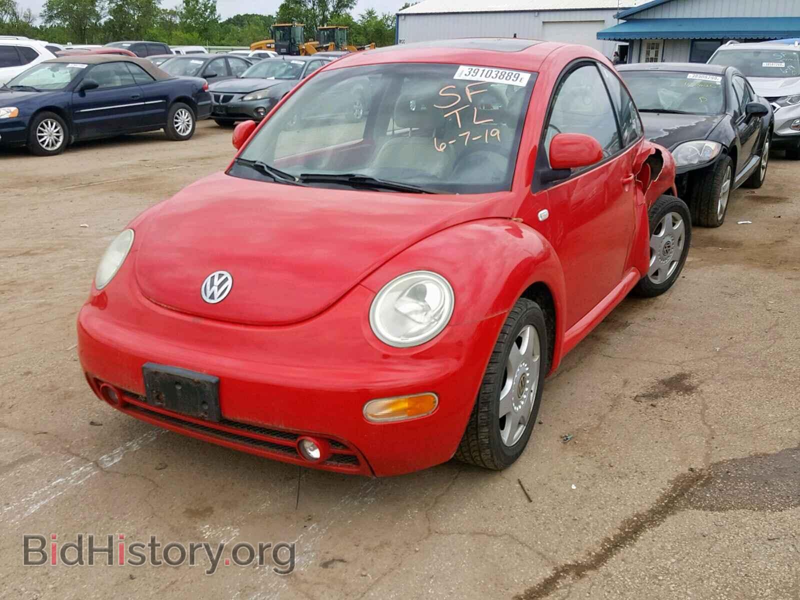 2000 VOLKSWAGEN BEETLE - VIN: 3VWCD21C1YM469044 - Фото 2