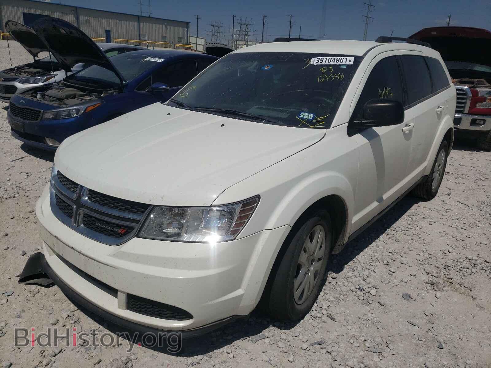 2016 DODGE JOURNEY - VIN: 3C4PDCAB5GT121558 - Фото 2