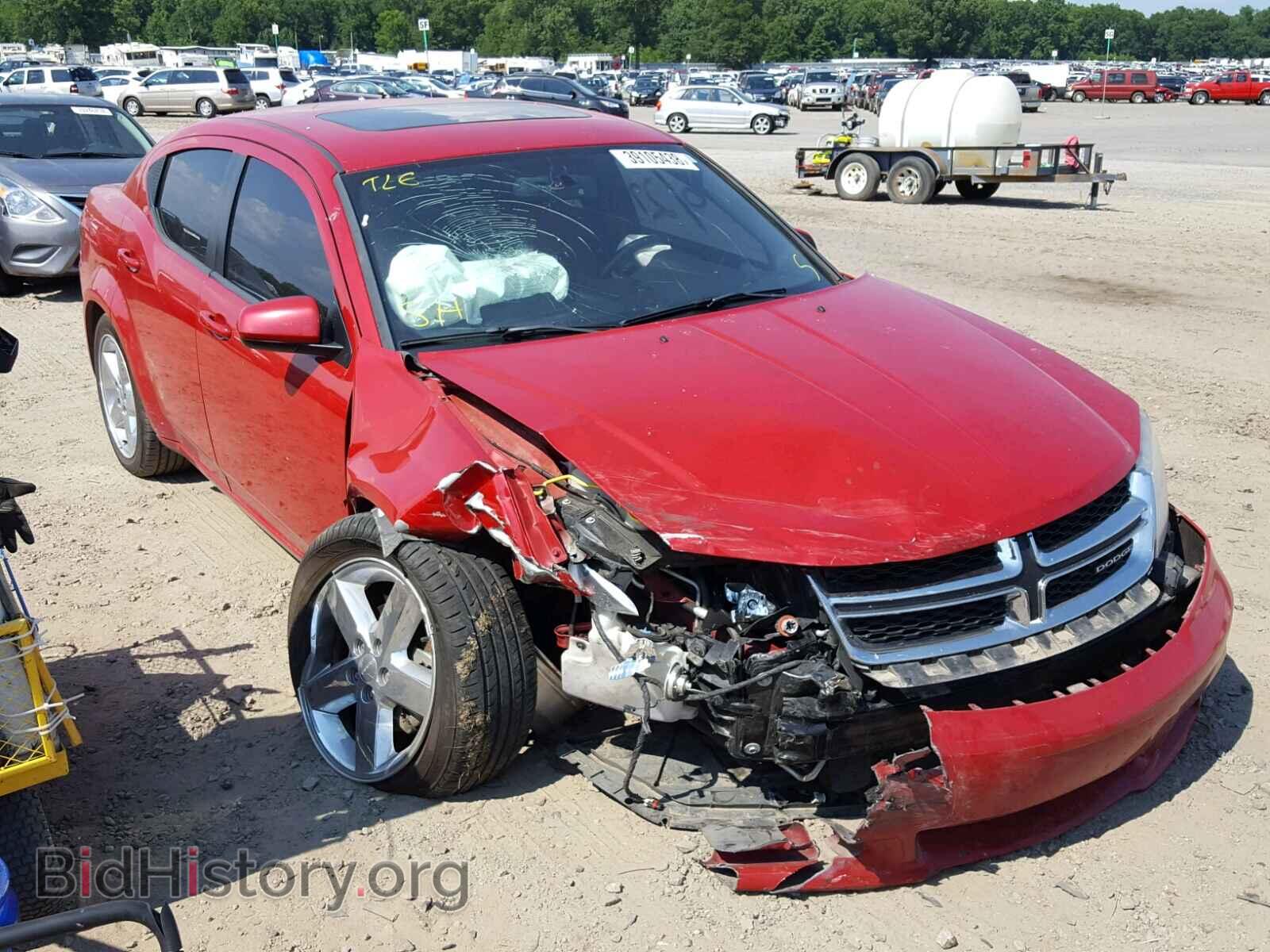 Фотография 1B3BD2FB6BN585367 - DODGE AVENGER 2011