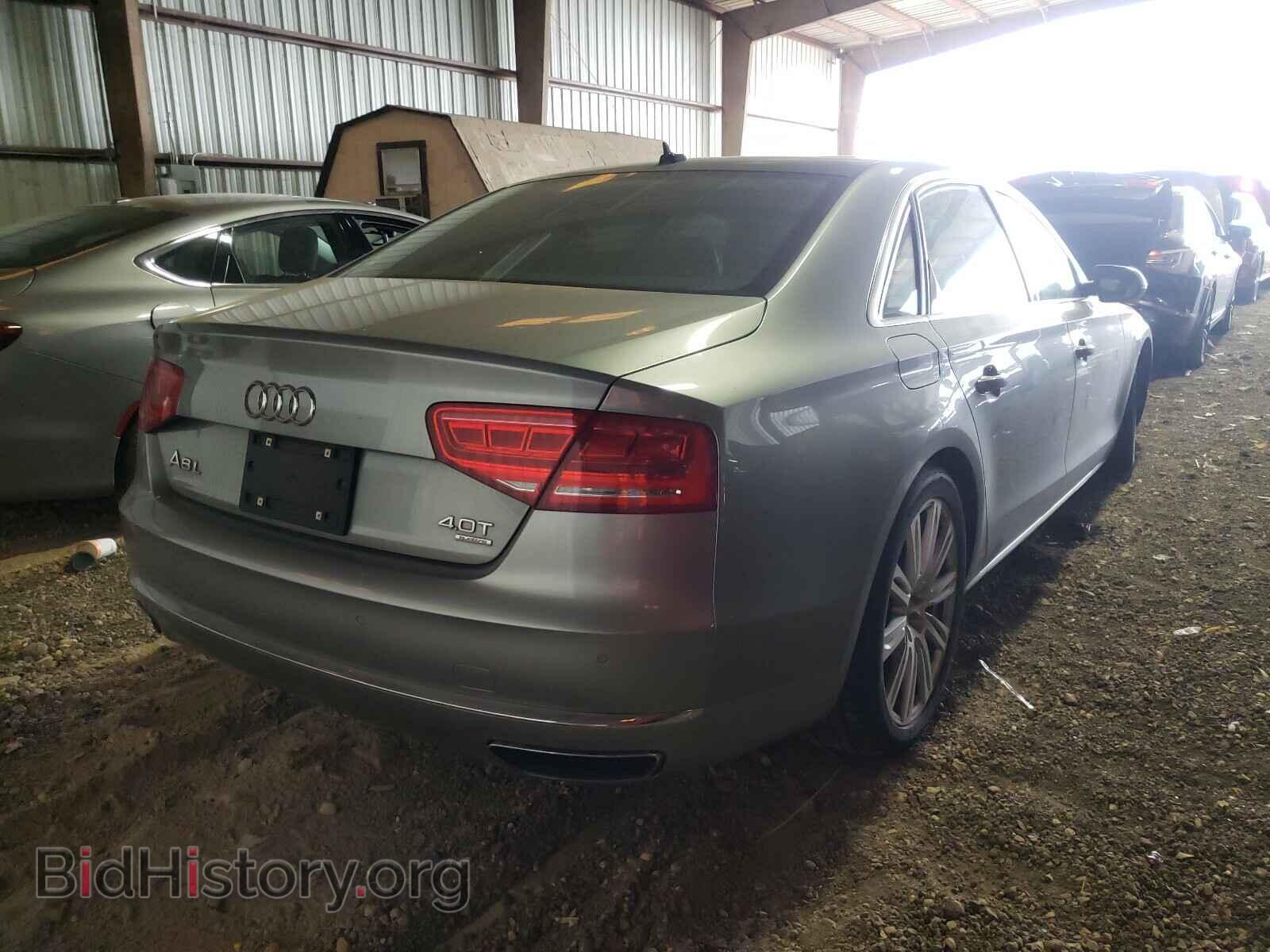 2013 AUDI A8 - VIN: WAUR2AFD3DN008472 - Фото 4