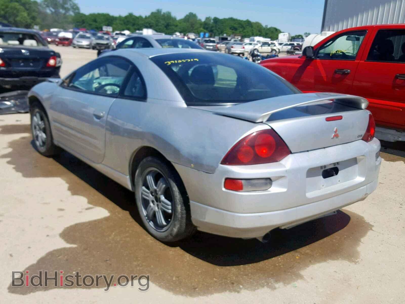 2001 MITSUBISHI ECLIPSE - VIN: 4A3AC44G21E191187 - Фото 3