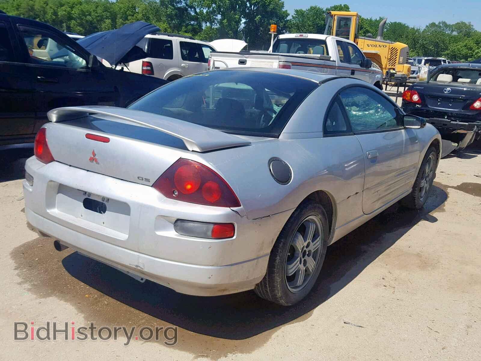 2001 MITSUBISHI ECLIPSE - VIN: 4A3AC44G21E191187 - Фото 4