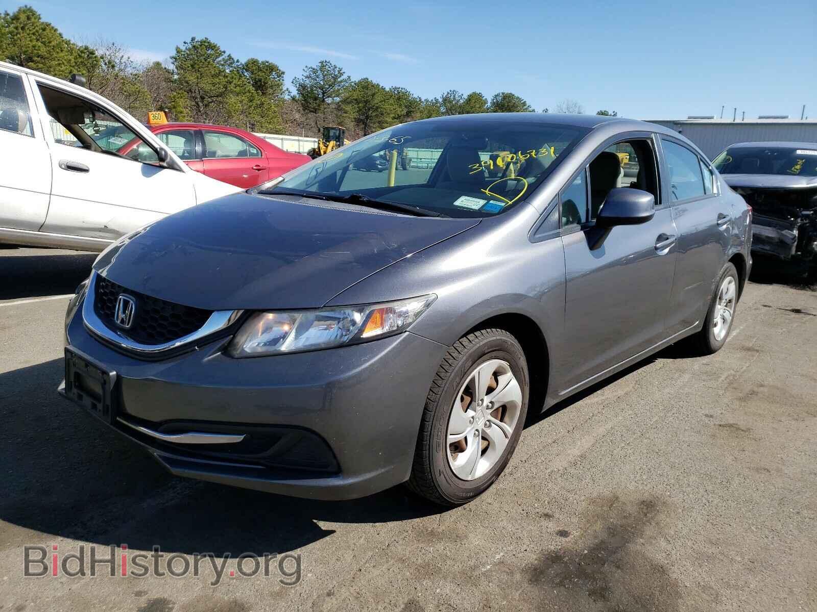2013 HONDA CIVIC - VIN: 19XFB2F54DE247621 - Фото 2
