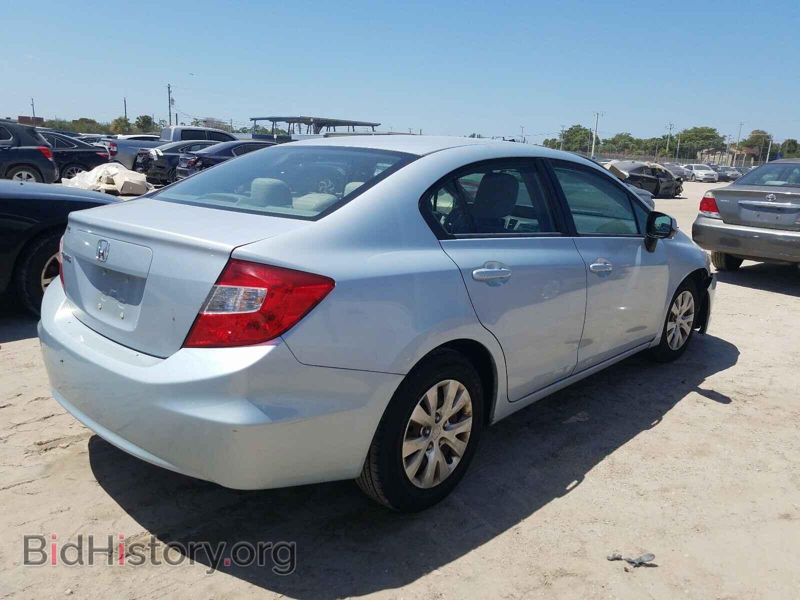 2012 HONDA CIVIC - VIN: 2HGFB2F53CH517748 - Фото 4