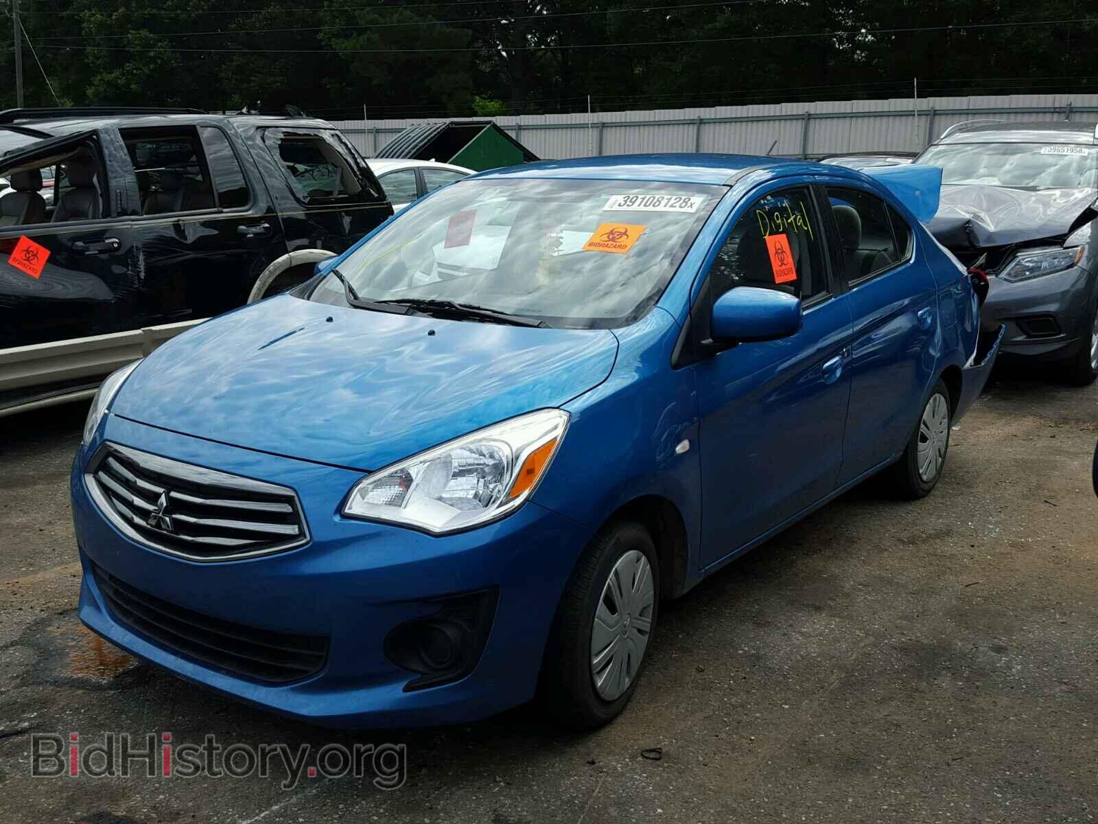 2017 MITSUBISHI MIRAGE - VIN: ML32F3FJ9HHF20158 - Фото 2
