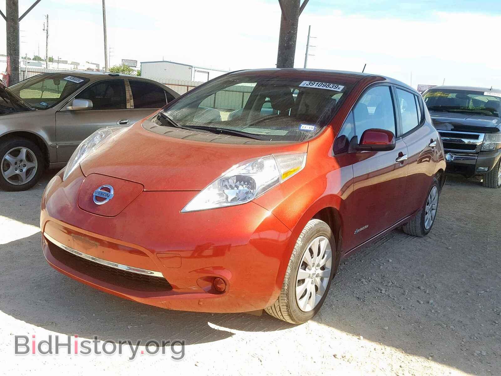 2015 NISSAN LEAF - VIN: 1N4AZ0CP2FC307363 - Фото 2