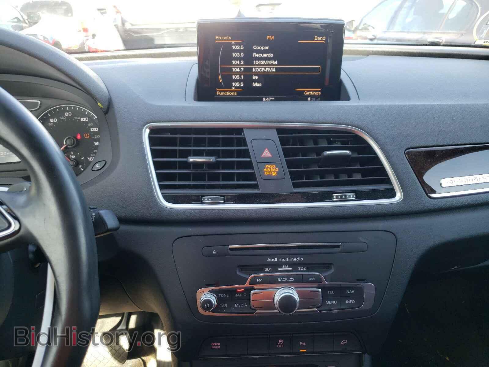 2017 AUDI Q3 - VIN: WA1JCCFS8HR005986 - Фото 9