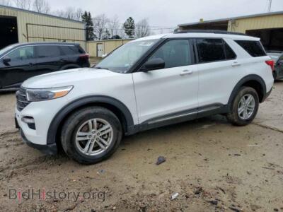 2022 Ford EXPLORER Explorer X, белый — VIN 1FMSK8DH2NGB06963, Copart