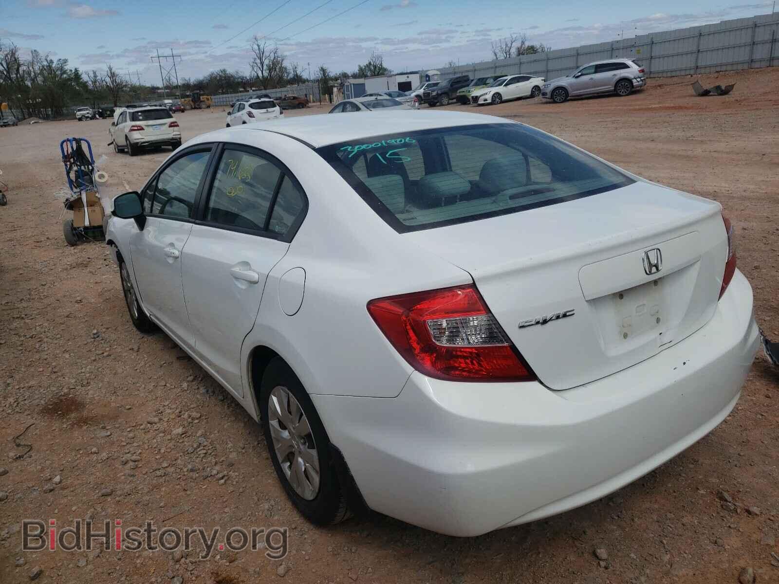 2012 HONDA CIVIC - VIN: 2HGFB2F5XCH314906 - Photo 3