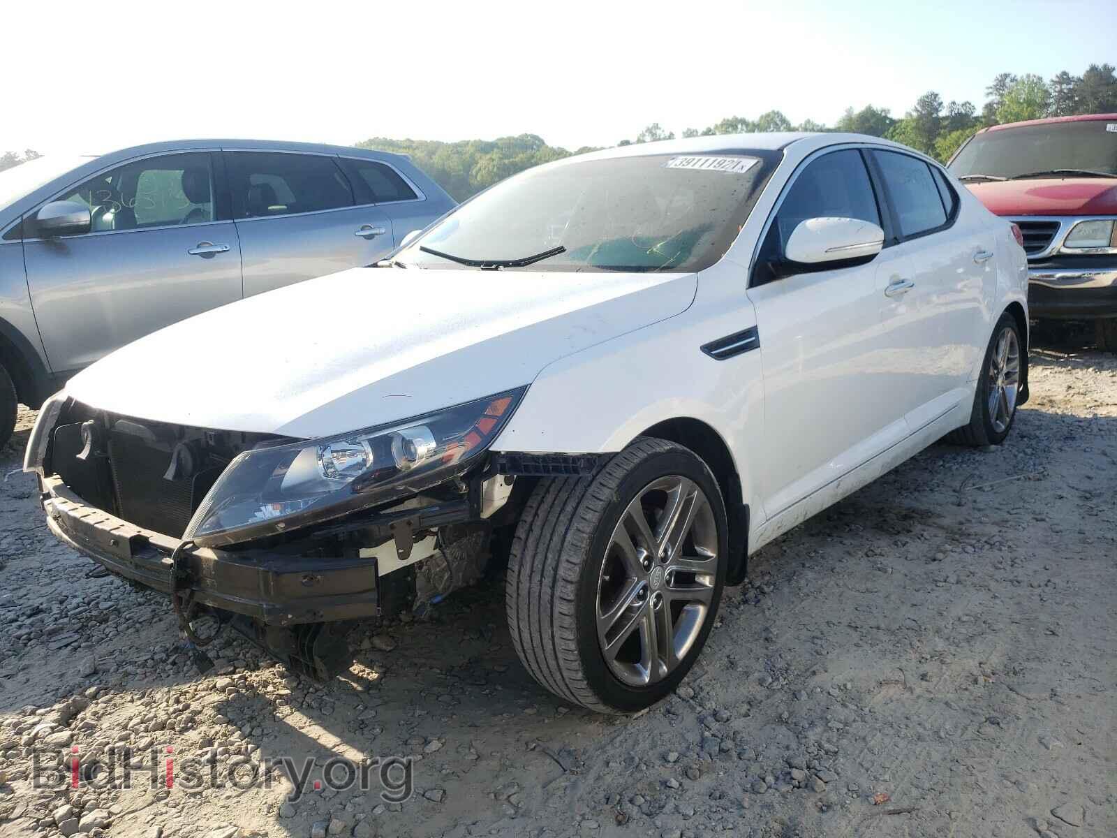 2013 KIA OPTIMA - VIN: KNAGM4A76D5375824 - Фото 2
