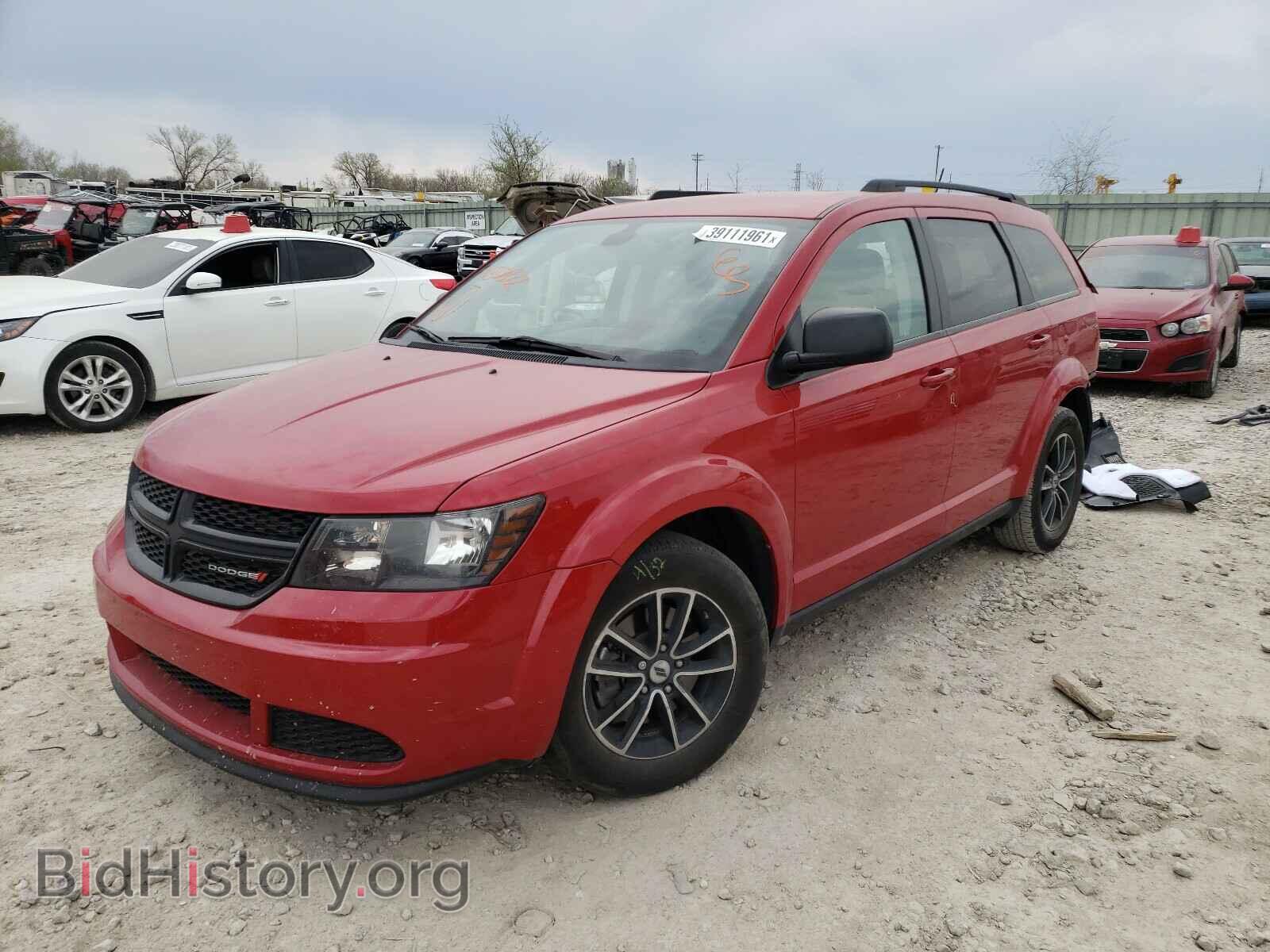 2018 DODGE JOURNEY - VIN: 3C4PDCAB9JT517872 - Фото 2