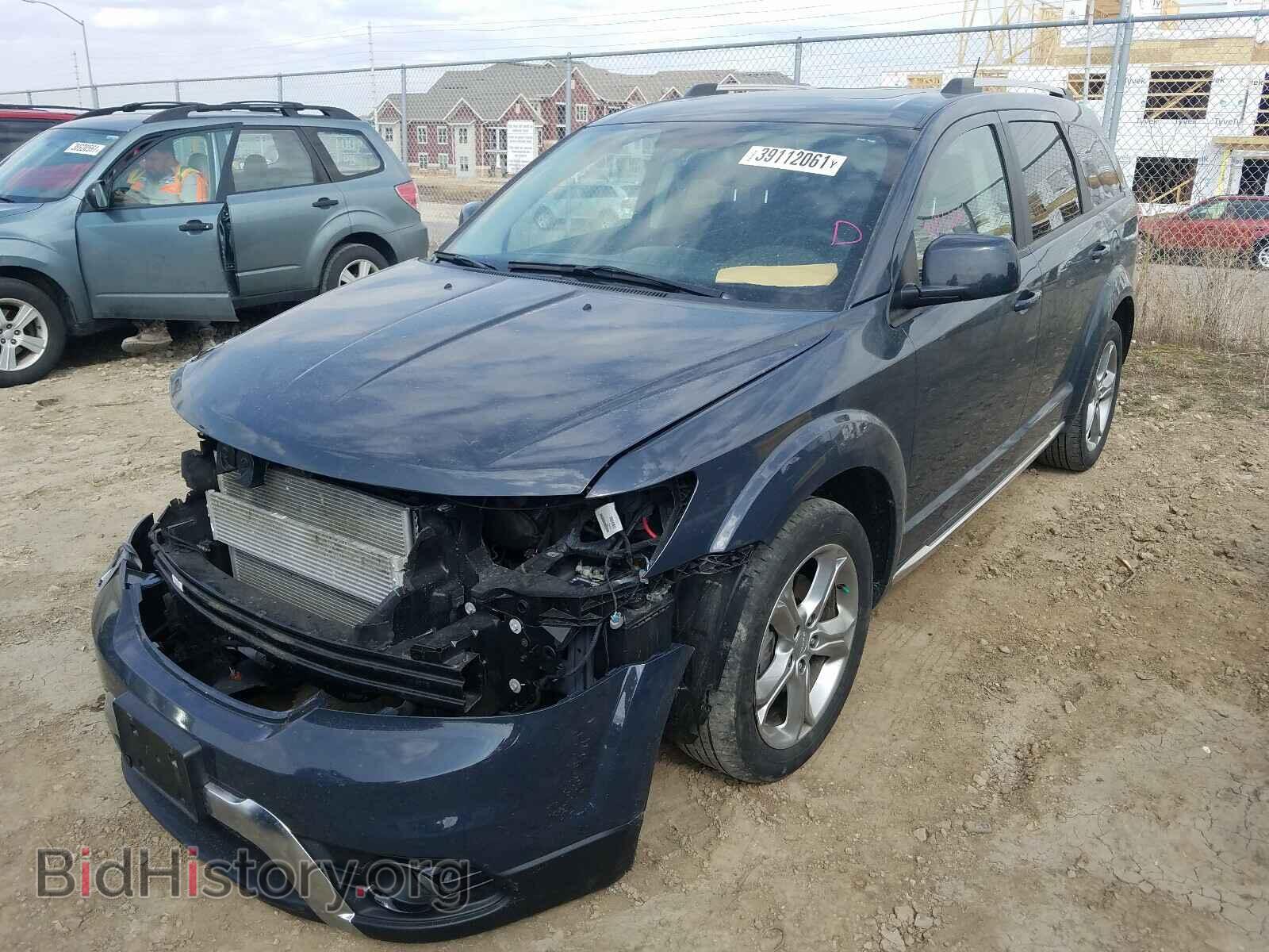2017 DODGE JOURNEY - VIN: 3C4PDCGG7HT625517 - Фото 2