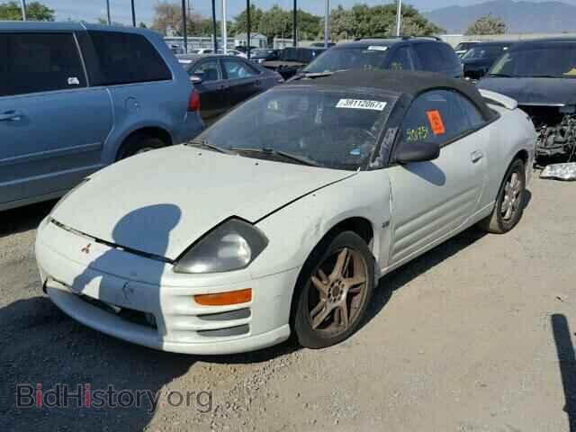 2001 MITSUBISHI ECLIPSE - VIN: 4A3AE85H51E079685 - Фото 2