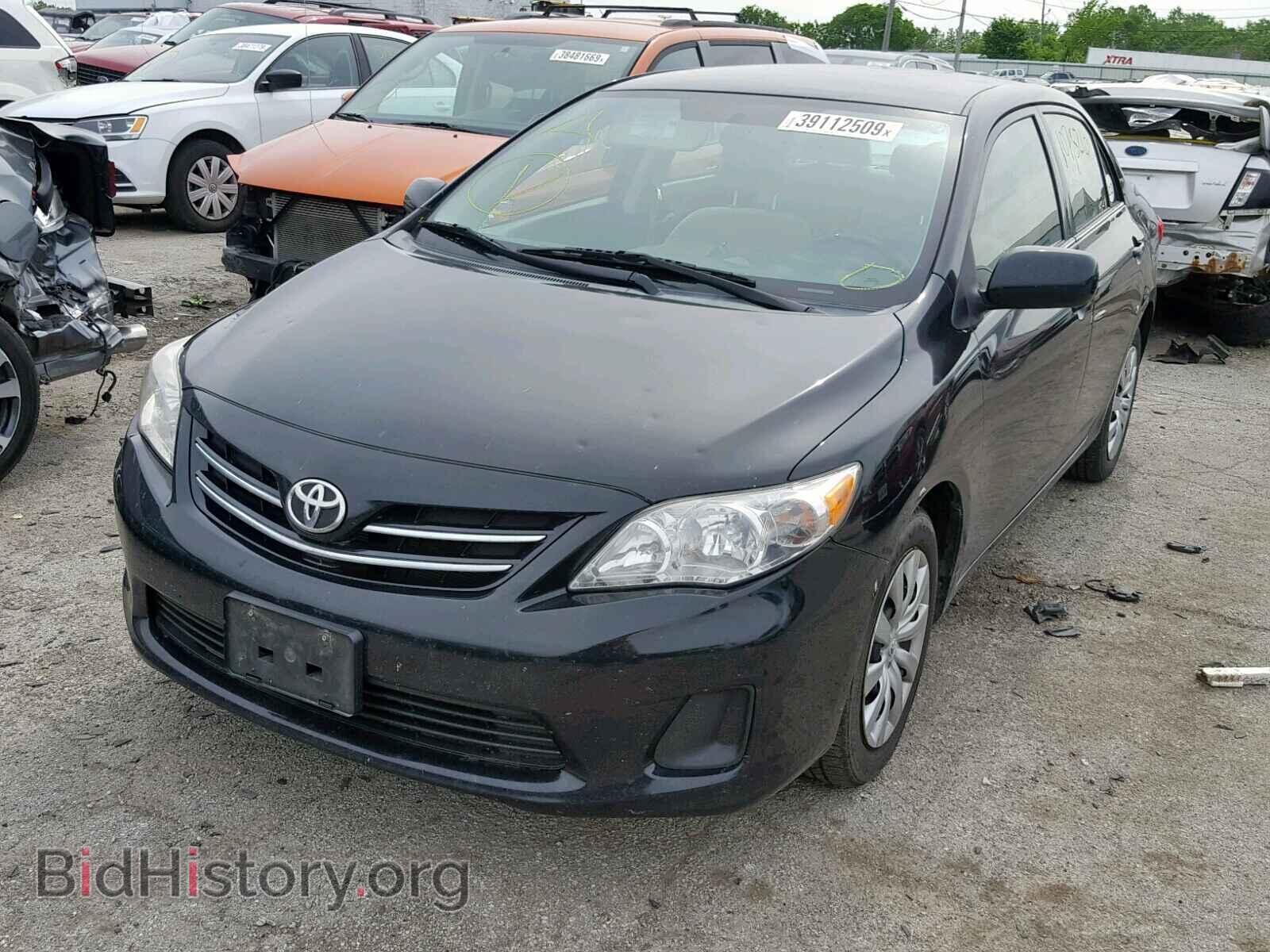 2013 TOYOTA COROLLA BA - VIN: 2T1BU4EE4DC018165 - Фото 2