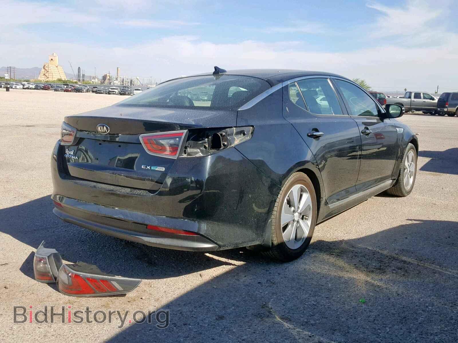 2016 KIA OPTIMA HYB - VIN: KNAGN4AD5G5099188 - Фото 4