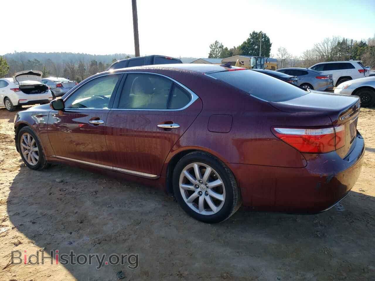 2007 LEXUS LS460 - VIN: JTHBL46F875050675 - Фото 2