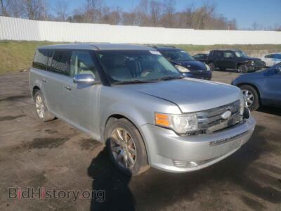 2012 Ford FLEX Flex Limit, серебристый — VIN 2FMGK5DC0CBD01800, Copart